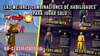 ✅LAS MEJORES COMBINACIONES DE HABILIDADES PARA JUGAR SOLO BRCLASIFICATORIA🛑 [upl. by Eralc]