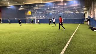 SLC indoor Thursday div 1 2nd half highlights Sporting fc 22 tie vs Toronto united From November 21 [upl. by Yttel]