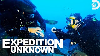 Josh Gates Most Amazing Underwater Discoveries  Expedition Unknown  Discovery [upl. by Millham185]