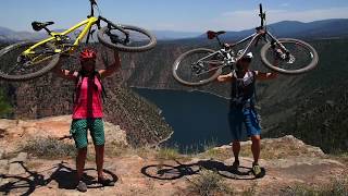 Flaming Gorge Mountain Biking  Canyon Rims [upl. by Ragnar]