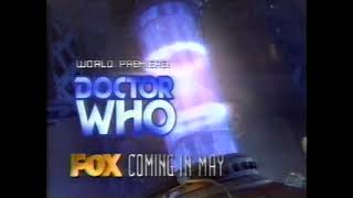 Doctor Who Movie Promo Ad 2 FOX 1996 [upl. by Gibe251]