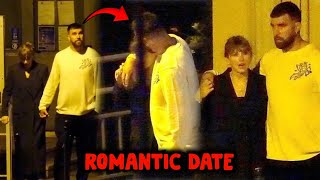 Taylor Swift and Travis Kelce HUG and KISS on a romantic date night in Italy [upl. by Tufts418]