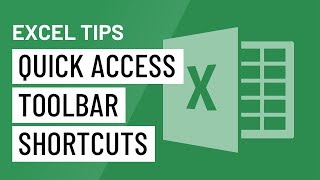 Excel Quick Tip Quick Access Toolbar Shortcuts [upl. by Arec]