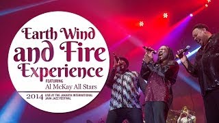 Earth Wind and Fire Experience Live at Java Jazz Festival 2014 [upl. by Arahsak881]