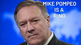 Mike Pompeo Is A RINO [upl. by Egiarc471]