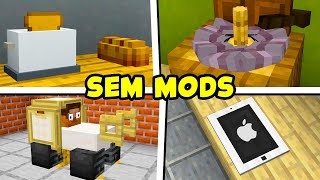 🚀 7 CONSTRUÇÕES HACKS que VOCÊ PODE FAZER no MINECRAFT BEDROCK [upl. by Lamiv]