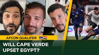 Cape Verde vs Egypt REMATCH  African Cup of Nations Qualifier to Watch [upl. by Seltzer]