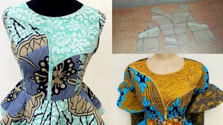 How To Make This Stylish Asymmetric Zip Design Bustier Top Sewing Tricks And Tips [upl. by Hitoshi]