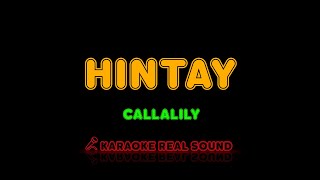 Callalily  Hintay Karaoke Real Sound [upl. by Nho485]