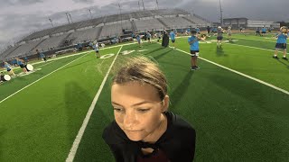 Pearland HS Marching Band 2024 “Maximus” Color Guard Headcam [upl. by Biles]