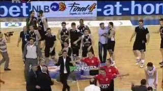 Cibona vs Partizan 25 april 2010  Final 4 finale NLB League 20092010  HRT2 last minut [upl. by Awahsoj]