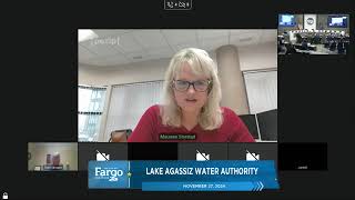 Lake Agassiz Water Authority  11272024 [upl. by Arlena]