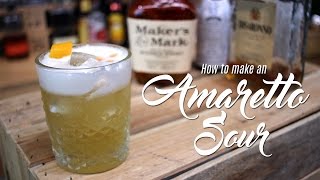 5 Easy Disaronno Cocktails inc the Amaretto Sour Disaronno Sour  Steve the Barman [upl. by Kcirdef169]