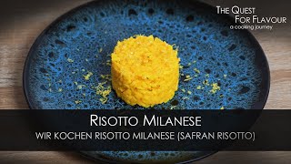 Wir kochen ein RISOTTO MILANESE SAFRAN RISOTTO DEGER [upl. by Ainet142]