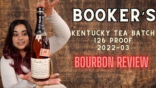 Bookers Kentucky Tea 202203 Whiskey Review [upl. by Idnic]