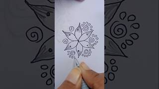 32 dots beautiful rangoli designseasy simple rangoli kolam designsmuggulu shortstreding videos [upl. by Eunice]