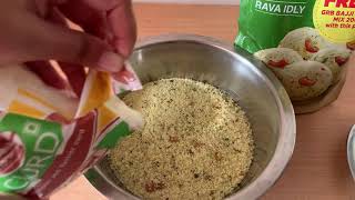 Mtr Grb  Rava Idli recipe Ready to eat [upl. by Menis609]