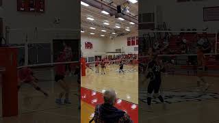 Bermudian Springs win against Fairfield jv volleyball 101024 [upl. by Zebulen]