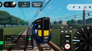 SCR roblox R022 withefild to Beachley using the Class 3850 normal speed [upl. by Rori]