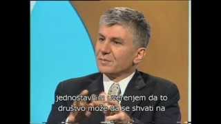 Zoran Djindjic  intervju na nemackom jeziku [upl. by Silenay569]