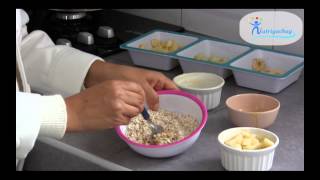 Postre para personas con Gastritis Crocante de Frutas  Nutriyachay [upl. by Kama]