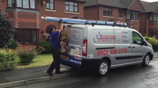 AcornBrooks 130 Stairlift Installation and demonstration in Crewe Cheshire [upl. by Shaughn]