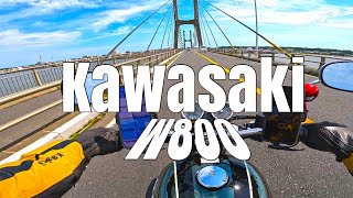 Kawasaki  W800  Ride  銚子をトコトコ走る [upl. by Kelcy39]