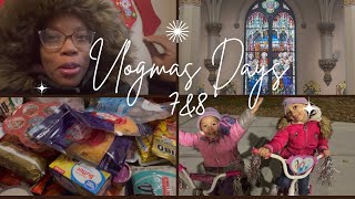 Vlogmas Days 7amp8 Kinda Sick Church Groceries amp Bike Ride [upl. by Ettenhoj689]