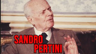 SANDRO PERTINI intervistato da Enzo Biagi 2024 [upl. by Nolava]