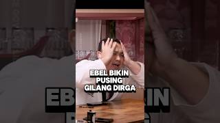 Gilang dirga di buatin lagu tapi malah pusing wkwkwkw shortvideo prazteguh podcast [upl. by Alleynad]