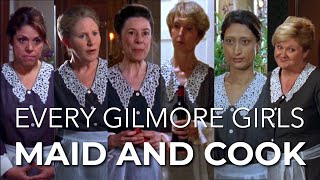 Every One of Emily Gilmores Maids and Cooks on Gilmore Girls [upl. by Chris427]