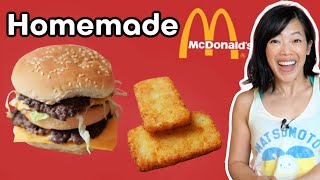 Save Money Make McDonalds AT HOME  Big Mac Fries Hash Browns [upl. by Mccourt]