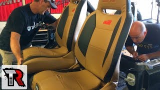 4 Bucket PRP Suspension Seats Review and Install Jeep JK [upl. by Renwick206]