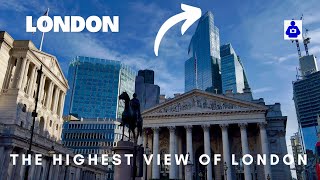 Europes Highest View 🇬🇧 Londons HORIZON 22 Bishopsgate 🏴󠁧󠁢󠁥󠁮󠁧󠁿 New FREE public viewing gallery [upl. by Vullo]