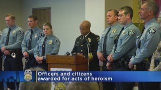 Minneapolis Officers Citizens Honored For Acts Of Heroism [upl. by Wright]