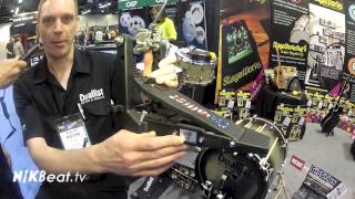 NIKBeatTV Duallist Triple Drum Pedal  NAMM [upl. by Yvette]