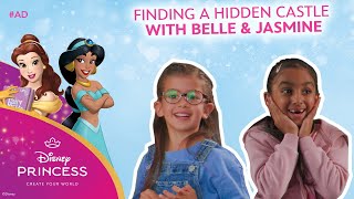 AD  Belle amp Jasmine Find A Hidden Castle  Ep 4  Create Your World  Disney Princess  disneyjr [upl. by Reagen]