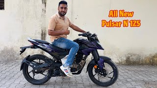 All New Pulsar N125 Detail Review amp OnRoad Price [upl. by Amoihc]