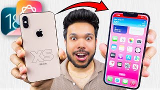 i Installed iOS 18 Apple Intelligence on iPhone 11 and iPhone XS Crazy Features [upl. by Kelbee390]