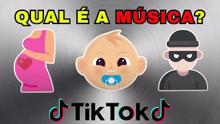 ADIVINHE A MUSICA DO TIK TOK COM EMOJIS 🎵🎼🔊 DESAFIO MUSICAL 03 [upl. by Kalbli]