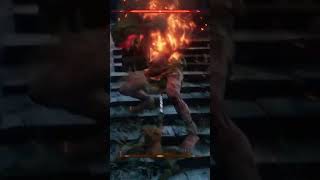 Sekiro Flame Vent vs Chained Ogre [upl. by Aziar]