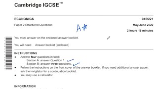 Tips and tricks to ace your Paper 2 of IGCSE Economics [upl. by Akaya]