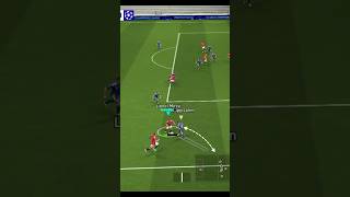 LEO MESSI IQ 🧠 AND CROSS EFOOTBALL MOBILE foryou viralvideo football [upl. by Suinuj]