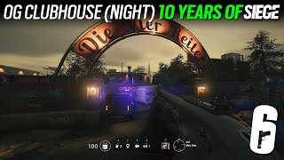 Y1S0 Original Clubhouse Night  10 Years of Siege  Rainbow Six Siege [upl. by Darnall]