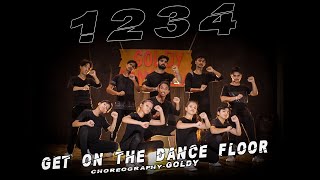 1234 GET ON THE DANCE FLOOR  GDV CREW  CHOREOGRAPHY GOLDY  CHENNAI EXPRESS [upl. by Orgalim914]