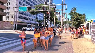 PRAIA DE BOA VIAGEM RECIFE NO FERIADO MÊS NOVEMBRO 2023 [upl. by Naux900]