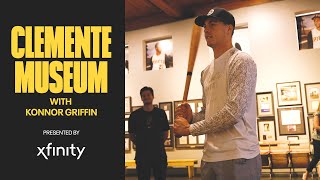 Roberto Clemente Museum w Konnor Griffin  Pittsburgh Pirates [upl. by Nylaehs182]