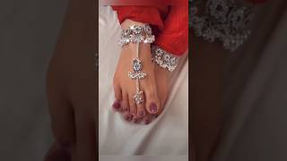 Latest silver anklet design 2024 bridal payal designs payal [upl. by Tabatha388]