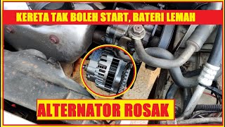 Punca Kereta Tak Hidup  Bateri atau Alternator dan Kenal Pasti [upl. by Ennahoj]