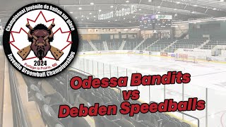 2024 Juvenile Nationals  Boys Division  Odessa Bandits Visitors vs Debden Speedballs Home [upl. by Moth930]